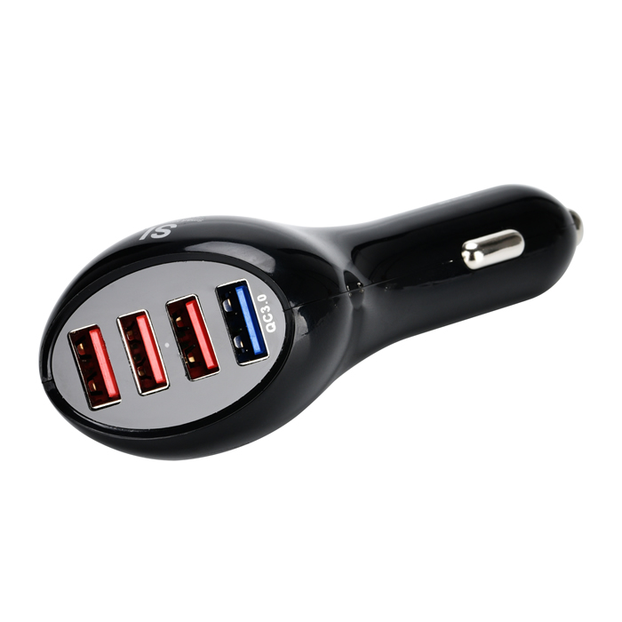 QC3.0 4 USB car charger