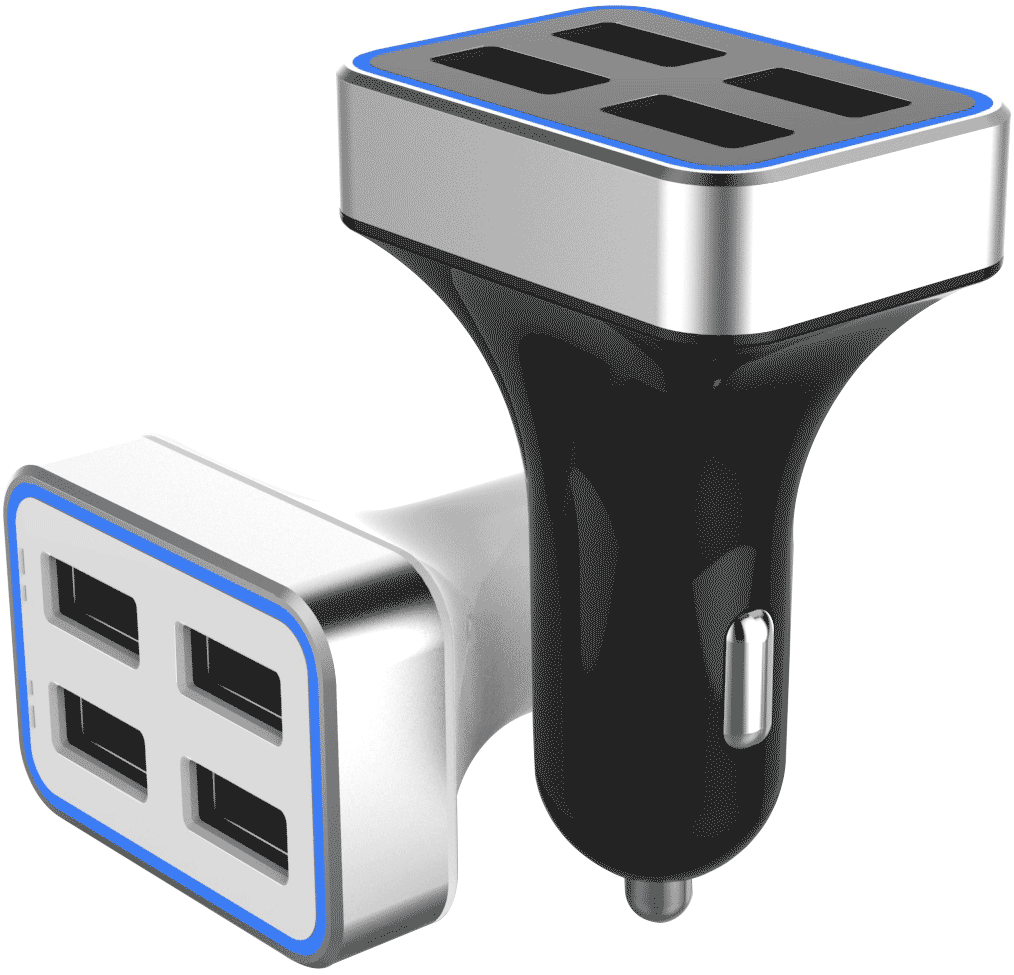 L9 4 USB car Charger 5.8A